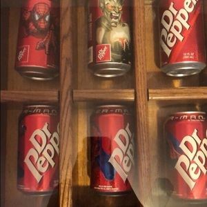 Dr Pepper Spiderman can display